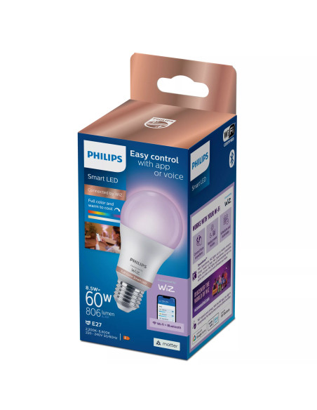 Philips Lampadina 8,5 W (Eq.60 W) A60 E27