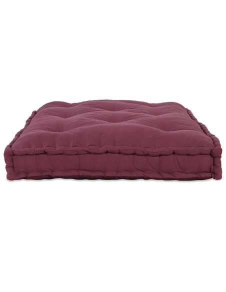 Divano modulare Bordeaux 120 x 80 x 12 cm Tessuto