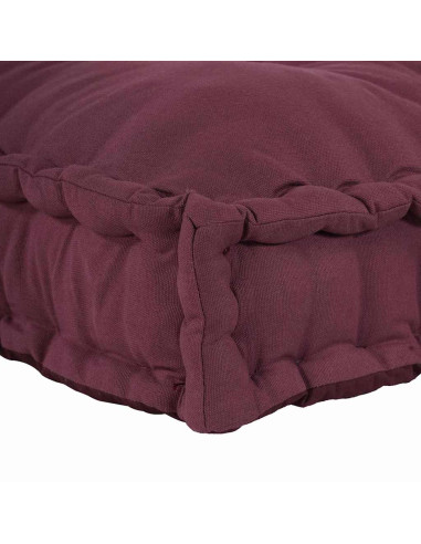 Divano modulare Bordeaux 120 x 80 x 12 cm Tessuto