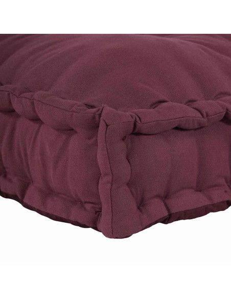 Divano modulare Bordeaux 120 x 80 x 12 cm Tessuto