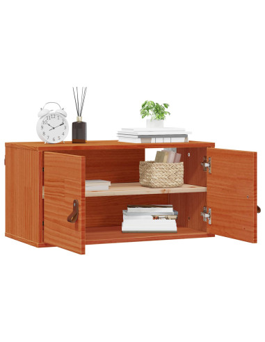 Armadietto a muro 2 pcs Marrone cerato 60 x 30 x 30 cm