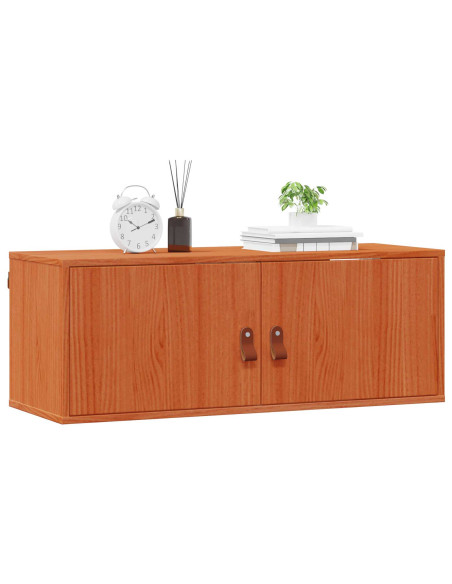 Armadietto a muro 2 pcs Marrone cerato 80 x 30 x 30 cm