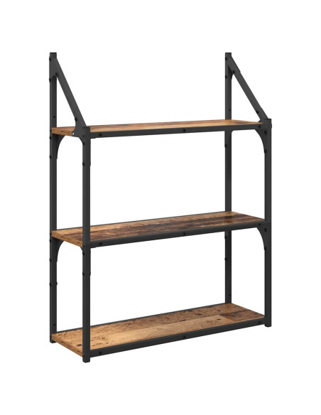 Scaffale da parete Legno vecchio 60 x 21 x 78,5 cm