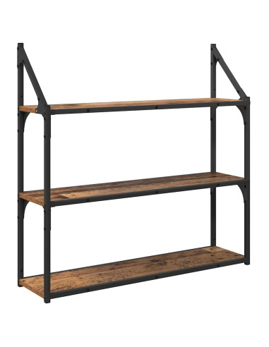 Scaffale da parete Legno vecchio 80 x 21 x 78,5 cm
