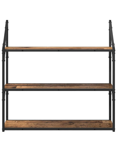 Scaffale da parete Legno vecchio 80 x 21 x 78,5 cm