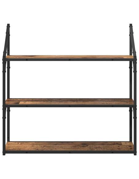 Scaffale da parete Legno vecchio 80 x 21 x 78,5 cm
