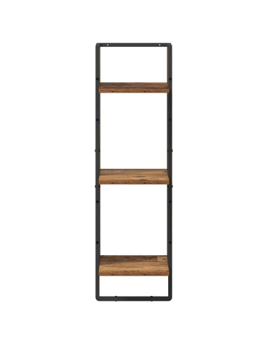 Scaffale da parete Legno vecchio 30 x 25 x 100 cm