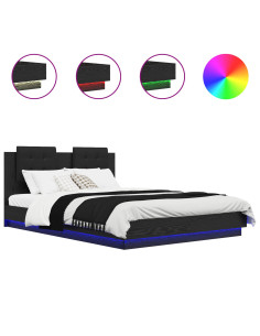 Struttura letto con testata Rovere artigianale 140 x 200 cm 2