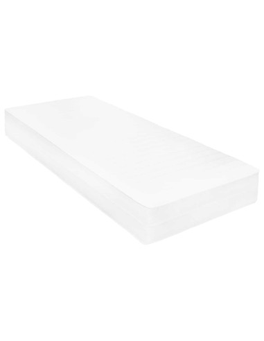 Letto Giorno con materasso Marrone e Bianco Cerato 90 x 200 cm