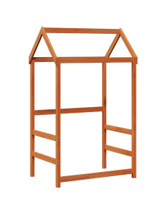 Set di Letto per il Giorno 2 pcs Marrone cerato Pino massello 2