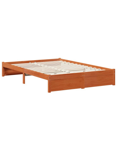 Struttura del letto con cassetto Marrone cerato 160 x 200 cm