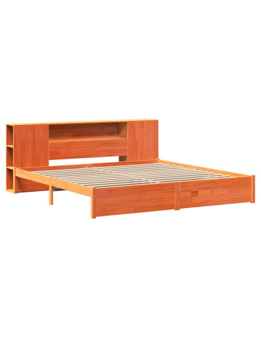 Struttura del letto con testiera contenitore con testiera 2 pcs