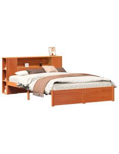 Struttura del letto con testiera contenitore con testiera 2 pcs 2