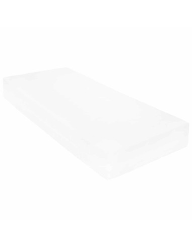Letto Giorno con materasso Marrone Cera e Bianco 90 x 200 cm