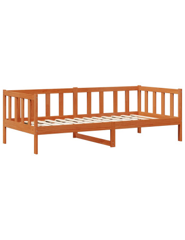 Set di Letto per il Giorno 2 pcs Marrone cerato Pino massello