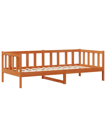 Set di Letto per il Giorno 2 pcs Marrone cerato Pino massello