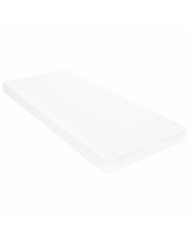 Letto Giorno con materasso Marrone e Bianco Laccato 90 x 200 cm