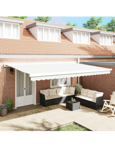 Telo di ricambio per tenda da sole Bianco 480 x 295 cm