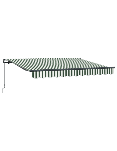 Tenda Retrattile Verde 350 x 200 cm Tessuto