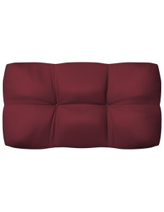 Cuscini per Divano Pallet 7 pz Rosso Vino