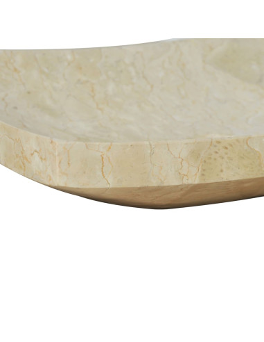 Lavandino 50x35x12 cm in Marmo Crema