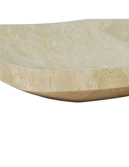 Lavandino 50x35x12 cm in Marmo Crema