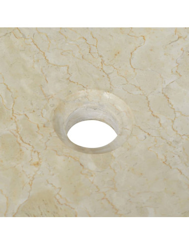 Lavandino 50x35x12 cm in Marmo Crema