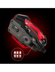 MAD CATZ GAMING MOUSE R.A.T. 8+ADV OPTICAL GAMING MOUSE, RED  ALLUMINIO +16
