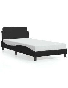 Giroletto Dover Nero 100x203 cm in Similpelle 2