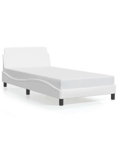 Giroletto Dover Bianco 100x203 cm in Similpelle 2