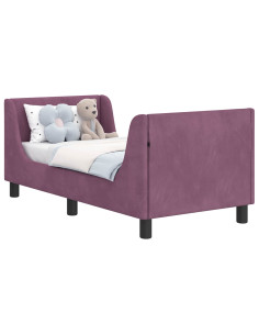 Struttura letto per bambini con testata Viola 70 x 140 cm 2