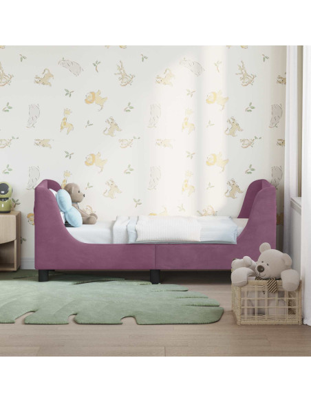 Struttura letto per bambini con testata Viola 70 x 140 cm