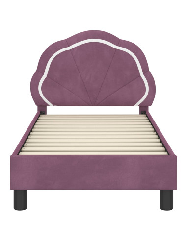 Struttura letto per bambini con testata Viola 70 x 140 cm