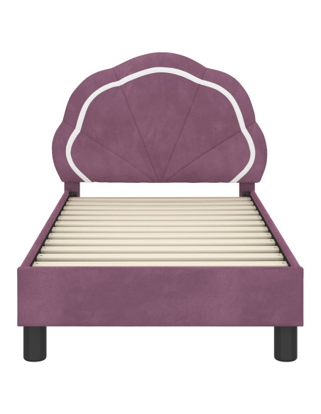 Struttura letto per bambini con testata Viola 70 x 140 cm