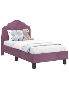 Struttura letto per bambini con testata Viola 70 x 140 cm 2