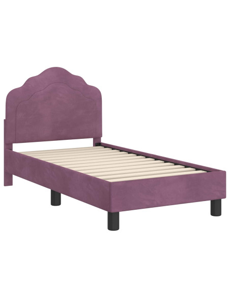 Struttura letto per bambini con testata Viola 70 x 140 cm