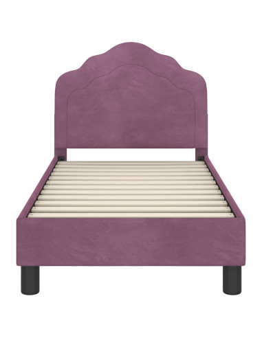 Struttura letto per bambini con testata Viola 70 x 140 cm