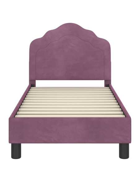 Struttura letto per bambini con testata Viola 70 x 140 cm