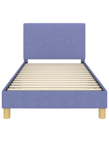 Struttura letto bambini con testata Blu jeans 90 x 190 cm