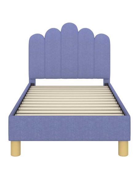 Struttura letto per bambini con testata Blu jeans 70 x 140 cm