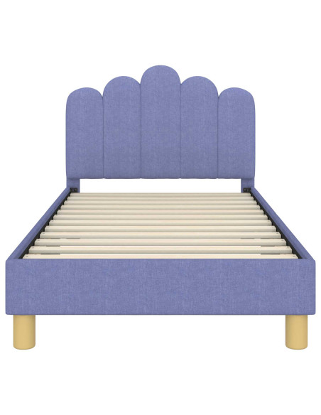 Struttura letto bambini con testata Blu jeans 80 x 160 cm