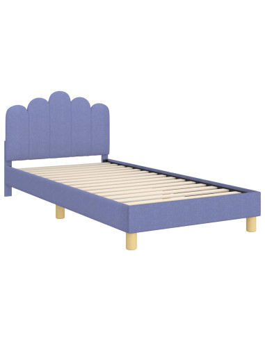 Struttura letto bambini con testata Blu jeans 80 x 200 cm