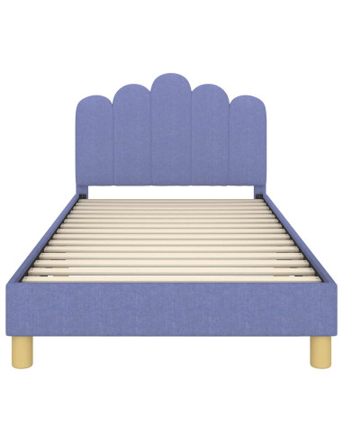 Struttura letto bambini con testata Blu jeans 80 x 200 cm