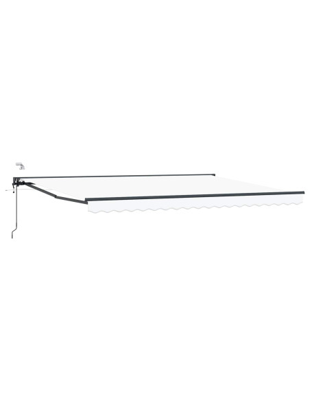 Tettuccio Elettrico Retrattile Bianco 4,5 × 3,5 m