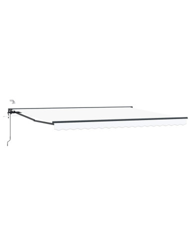 Tettuccio Elettrico Retrattile Bianco 5 x 3 m