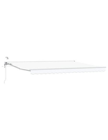 Tettuccio Elettrico Retrattile Bianco 5 x 3 m