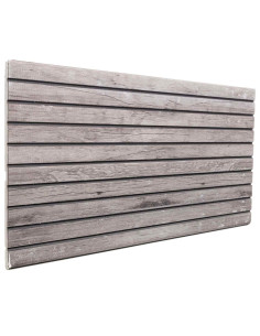 Pannelli da parete 10 pcs Grigio 100 x 50 cm Schiuma EPS