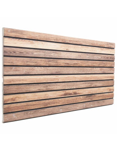 Pannelli da parete 10 pcs Marrone Chiaro 100 x 50 cm