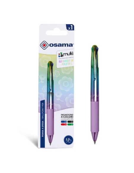 4MULTI RAINBOW PASTEL - BLISTER