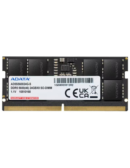 ADATA RAM SO-DIMM 24GB DDR5 5600MHZ 1.1V